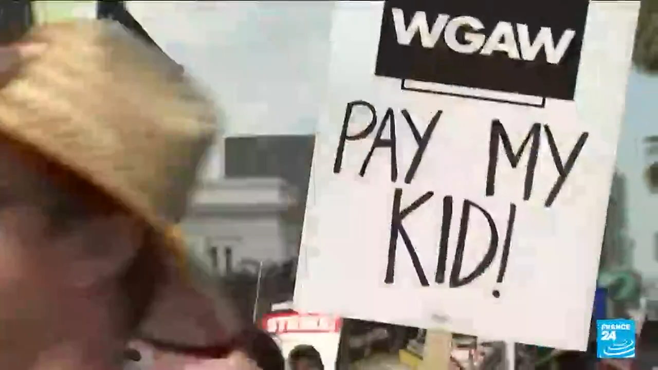 Hollywood writers slam 'milestone of shame' as strike hits 100 days